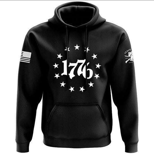 Betsy Ross 1776 Flag Hoodie