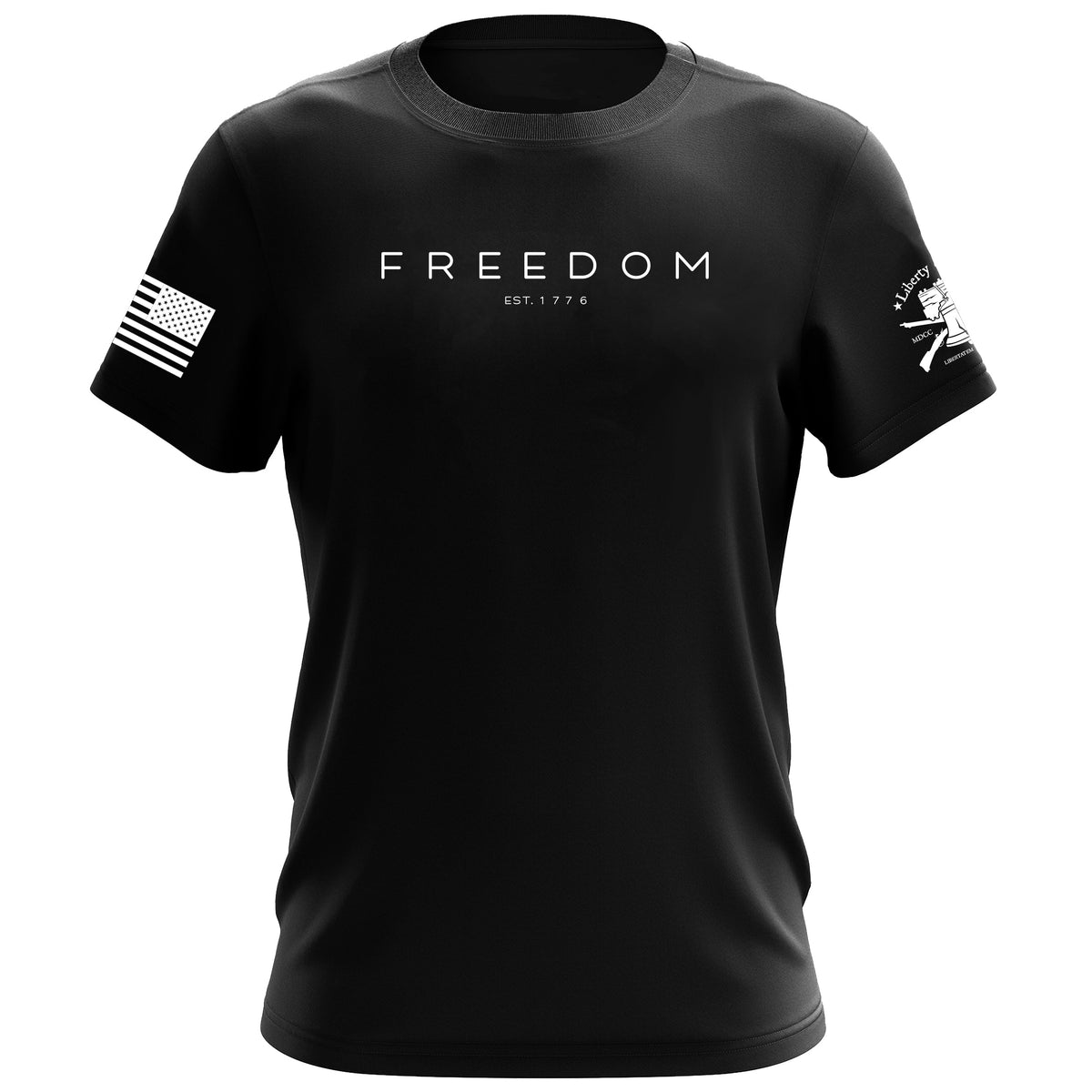 Freedom 1776 T-Shirt — Liberty & Arms